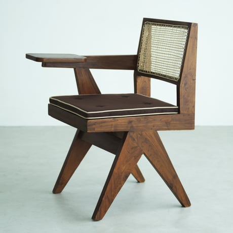 PIERRE JEANNERET ピエール・ジャンヌレ  WRITING CHAIR 1960 ORIGINAL VINTAGE (No.ASM008)