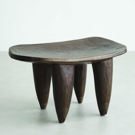 SENUFO STOOL セヌフォ・スツール MEDIUM SIZE  アフリカ民芸品 (No.ASM007)