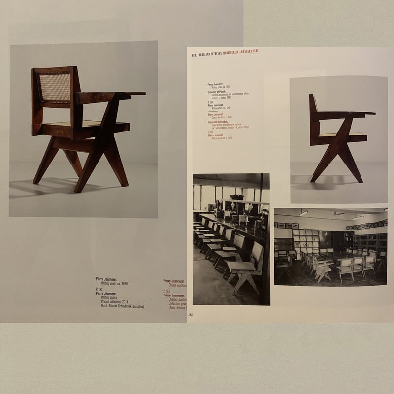 PIERRE JEANNERET ピエール・ジャンヌレ WRITING CHAIR 1960