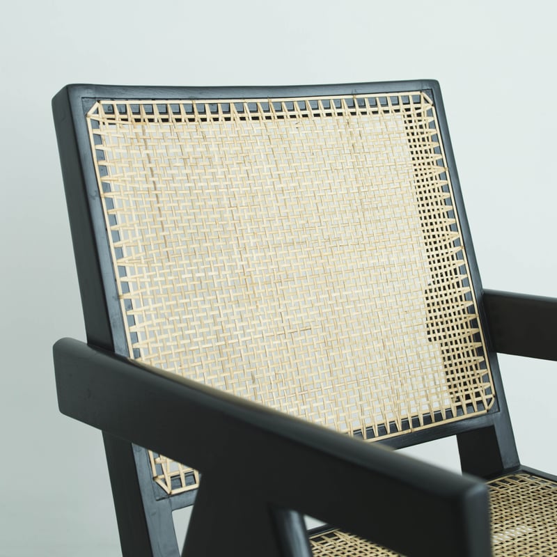 PIERRE JEANNERET ピエール・ジャンヌレ EASY ARM CHAIR BLA