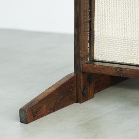 PIERRE JEANNERET  NUT EASY CHAIR 1950'S ORIGINAL VINTAGE (No.B17)