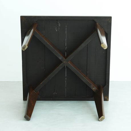 PIERRE JEANNERET ピエール・ジャンヌレ  SQUARE TABLE 1959~60 ORIGINAL VINTAGE (No.T4)