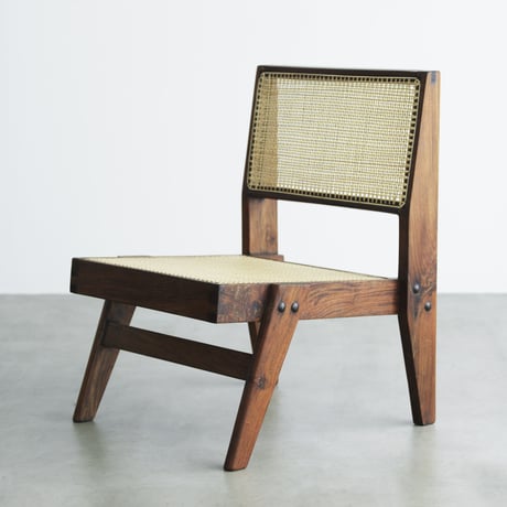 PIERRE JEANNERET  NUT EASY CHAIR 1950'S ORIGINAL VINTAGE (No.B17)