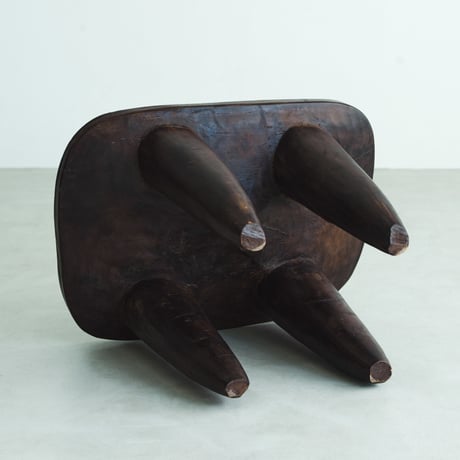 SENUFO STOOL セヌフォ・スツール LARGE SIZE  アフリカ民芸品 (No.C25-2)