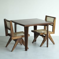 PIERRE JEANNERET ピエール・ジャンヌレ  SQUARE TABLE 1959~60 ORIGINAL VINTAGE (No.T4)
