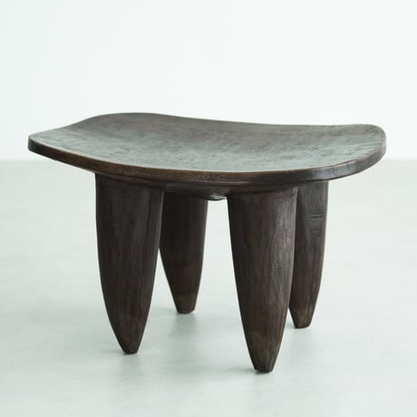 SENUFO STOOL セヌフォ・スツール MEDIUM SIZE  アフリカ民芸品 (No.ASM007)