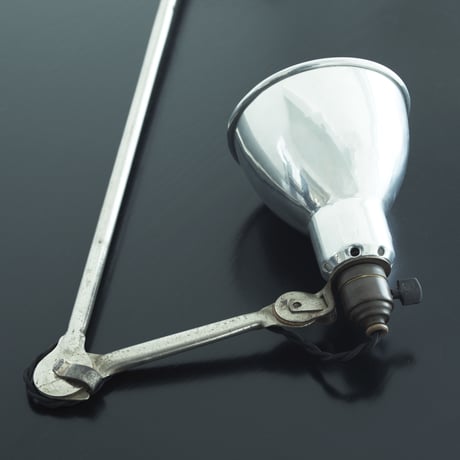 LAMPE GRAS 201 RAVEL NICKEL PLATED 1932~ ORIGINAL VINTAGE (No.L6)
