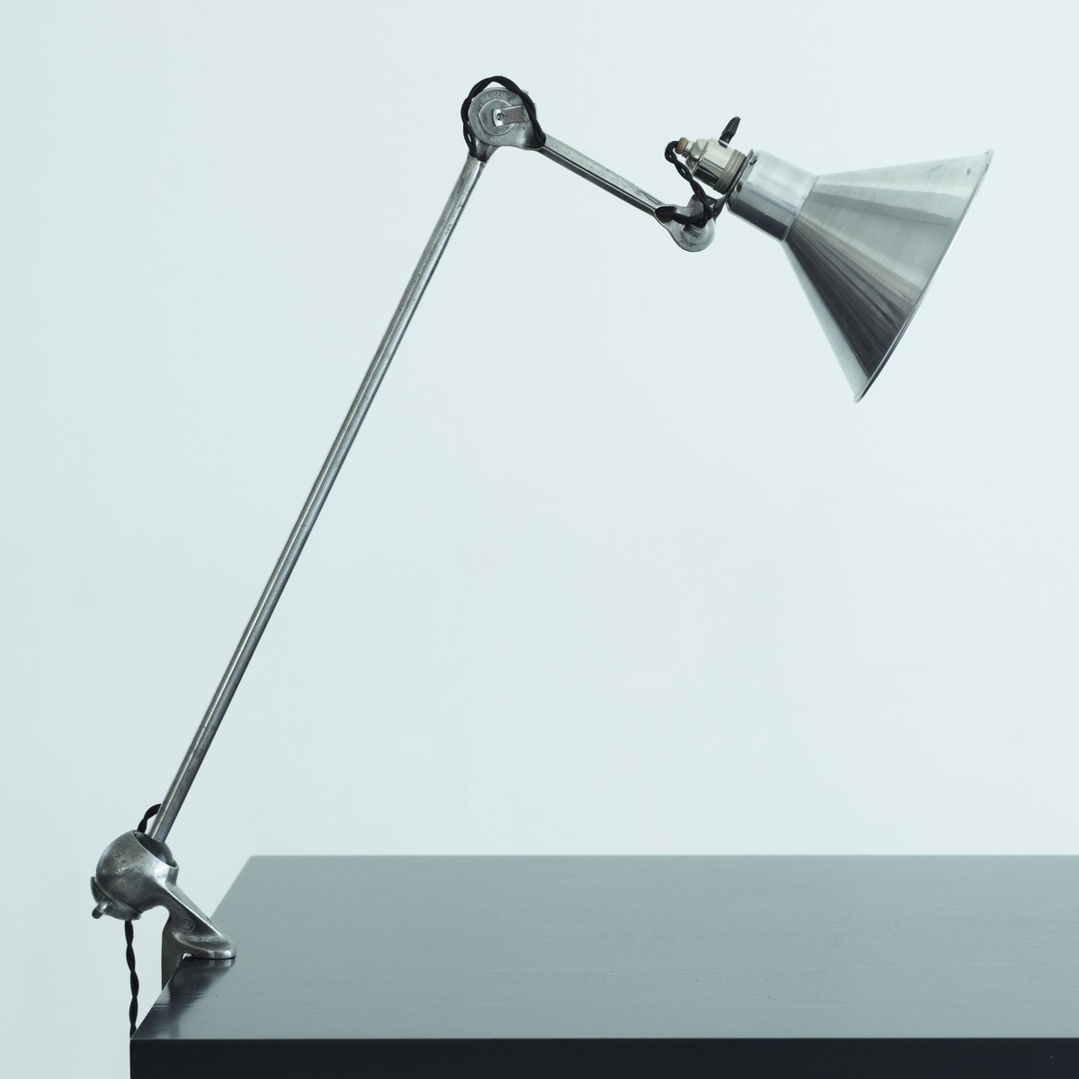 LAMPE GRAS 201 RAVEL NICKEL PLATED 1932~ ORIGIN