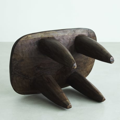 SENUFO STOOL セヌフォ・スツール MEDIUM SIZE  アフリカ民芸品 (No.ASM007)