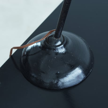 LAMPE GRAS 305 MARBRIER BLACK ENAMEL 1920'S ORIGINAL VINTAGE (No.B6)