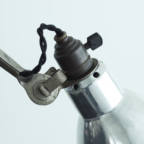 LAMPE GRAS 201 RAVEL NICKEL PLATED 1932~ ORIGINAL VINTAGE (No.L6)