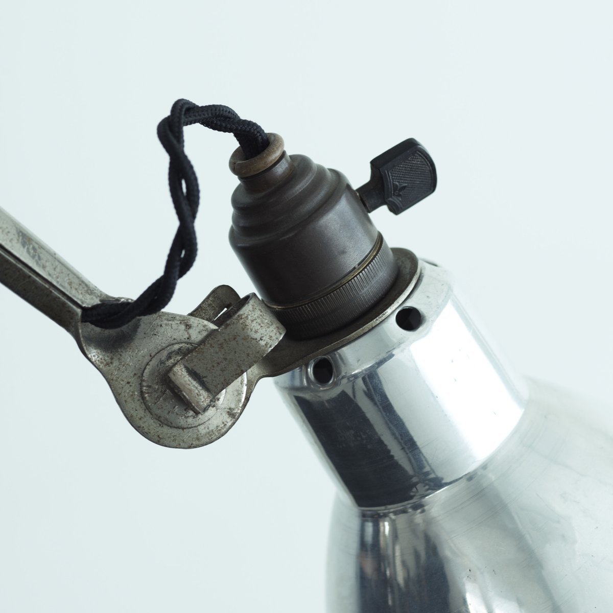 LAMPE GRAS 201 RAVEL NICKEL PLATED 1932~ ORIGIN