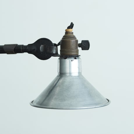 LAMPE GRAS 207 COMBINATION REFLECTOR BLACK ORIGINAL VINTAGE (No.B4)