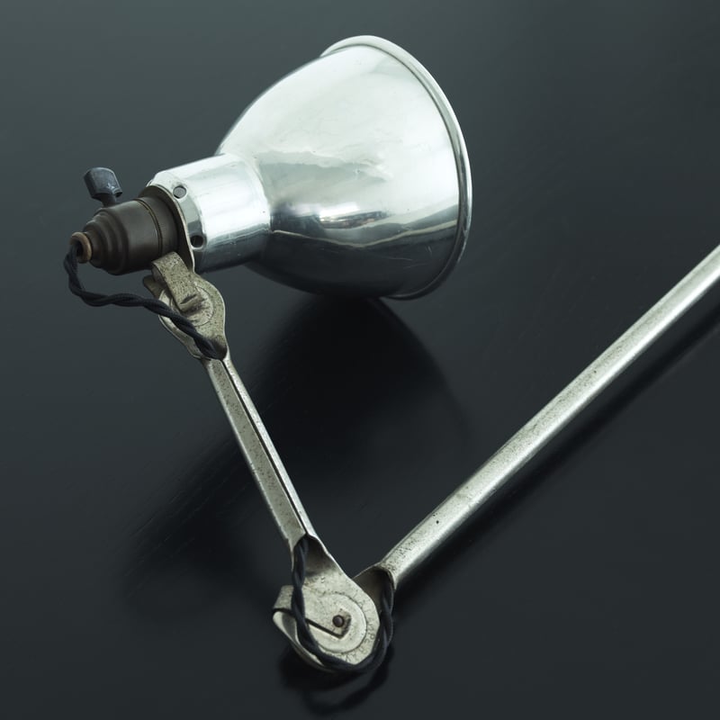 LAMPE GRAS 201 RAVEL NICKEL PLATED 1932~ ORIGIN
