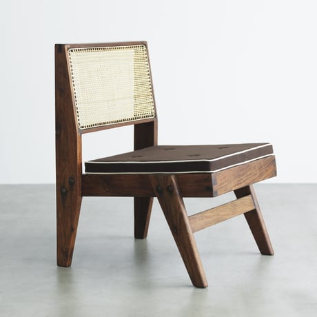 PIERRE JEANNERET  NUT EASY CHAIR 1950'S ORIGINAL VINTAGE (No.B17)