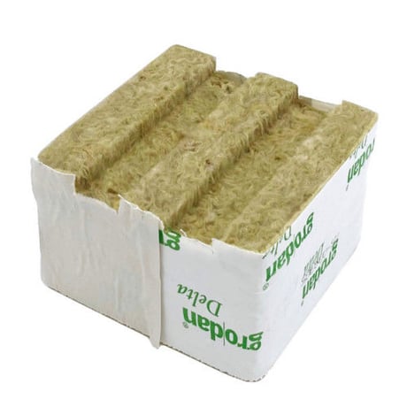 Grodan 4" Delta Block (100×100×65mm)