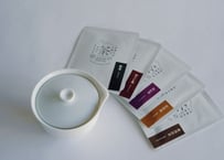 【特別価格】日本茶はじめてセット「お試し5種セット」＋「miyama. 宝瓶」