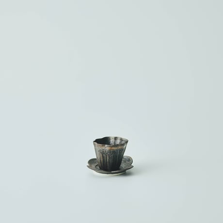 藤村佳澄 / カヌレ茶杯（ブロンズ）