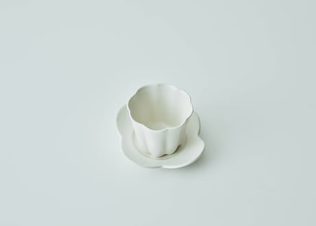 藤村佳澄 / カヌレ茶杯（ホワイト）