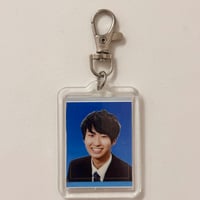 川内大輝 大学生ver 証明写真キーホルダー（サイン＆一言入り）