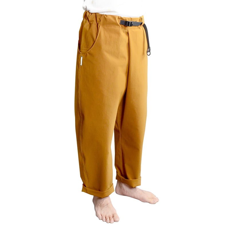 OVAL WIDE PANTS / COYOTE BROWN【納期約4ヶ月】 | TORAYA
