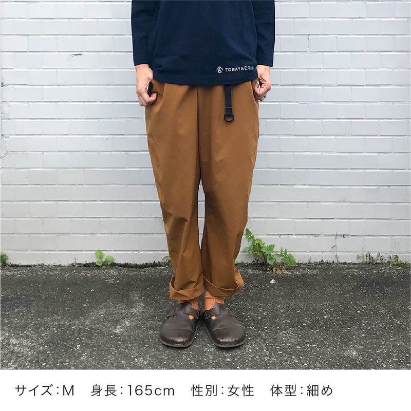 TORAYA EQUIPMENT/OVAL WIDE PANTS サイズM TORAYA EQUIPMENT/OVAL WIDE PANTS サイズM