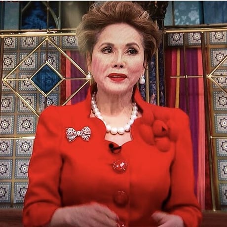 デヴィ夫人スーツ　ブラックフォーマル