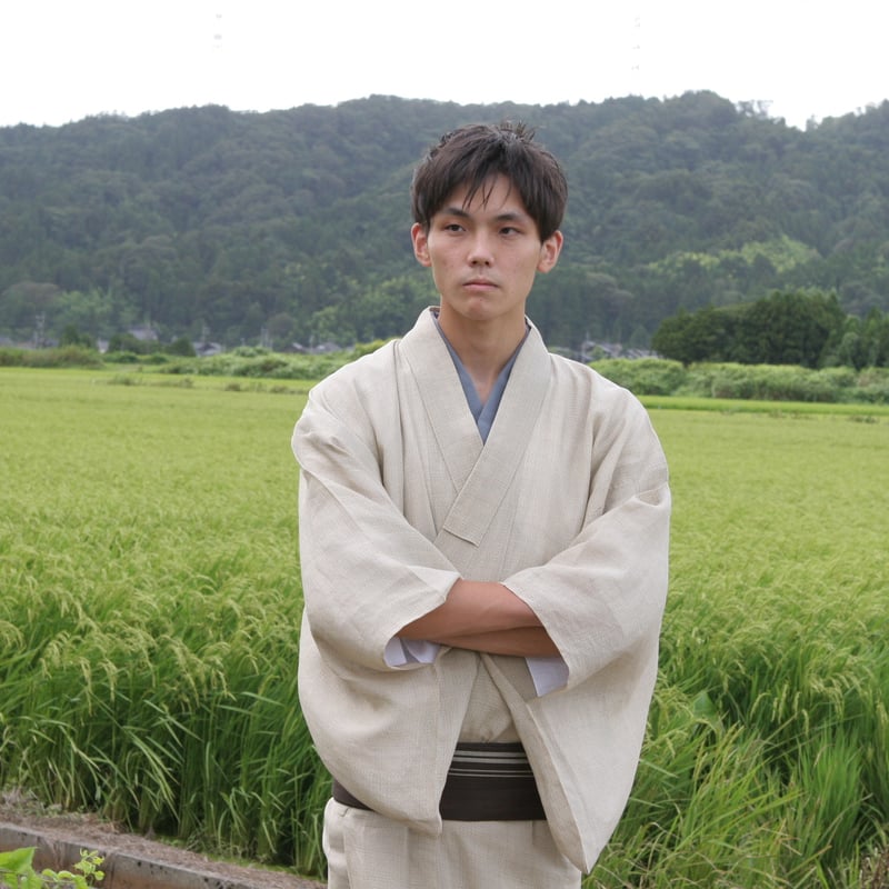 夏着物　能登上布　着物 能登上布着物｜夢吉きもの