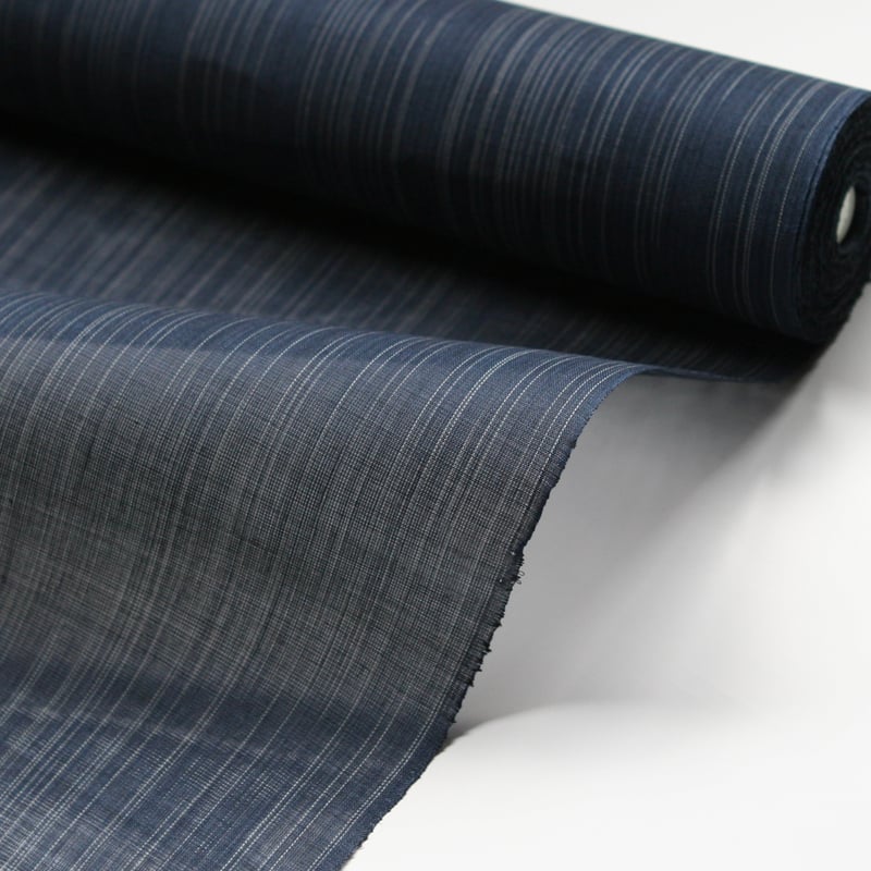 まつり対象商品 ］能登上布 着物反物 / 雨絣 濃紺 | 能登上布 公式