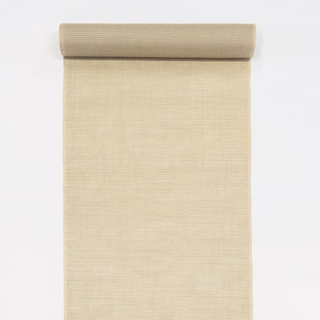 ［ まつり対象商品 ］能登上布  着物反物 / 蚊絣　91通り　薄錆