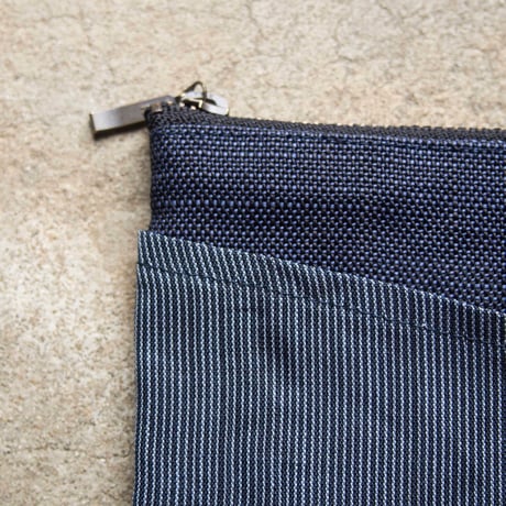 フラグメントケース / カード・コインケース　薄襲 / 濃紺