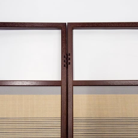 風炉先 /絣