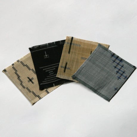 夏物　能登上布の着物　m4325 和の心』8周年記念価格】 【夏物】 【能登上布】 高級手織り経緯絣本麻