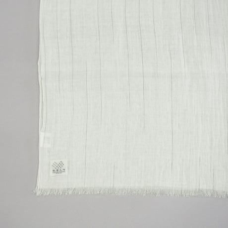 ストール / 雨絣　薄緑 / XL