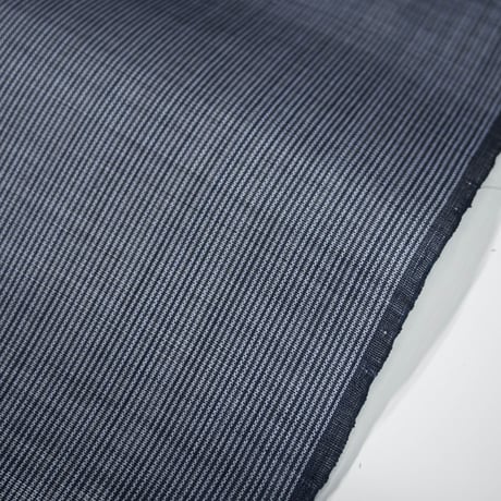 ［ まつり対象商品 ］能登上布  着物反物 / 万筋　濃紺