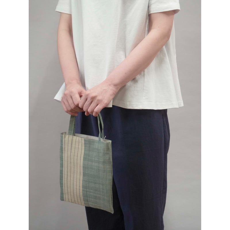 ミニトートバッグ / [ 色柄おまかせ ] | 能登上布 公式ONLINE STORE