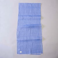 ストール / 雨絣　薄瑠璃 / XL