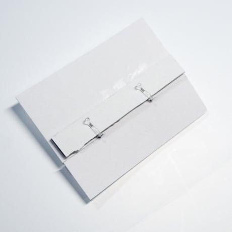 イヤリング　浮布〔clear cloth 〕/  丸 縞　黒
