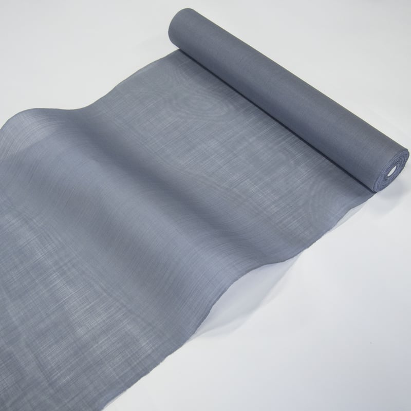 織元在庫品 ］能登上布 着物反物 / 色無地 灰青磁 | 能登上布 公式