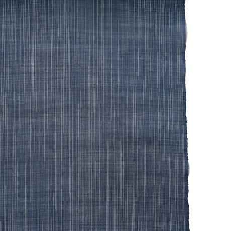 ［ まつり対象商品 ］能登上布  着物反物 / 雨絣　濃紺