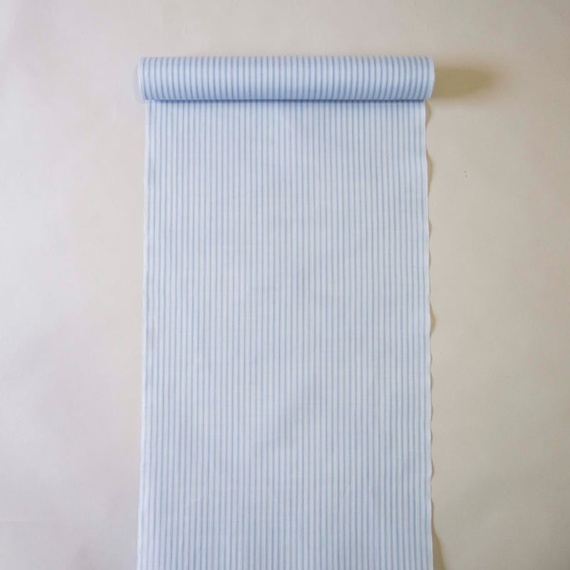 新品未使用★能登上布★本麻上布★反物 本麻手織 能登上布着尺(秘色・山崎麻織物工房) - 染と織たかはし