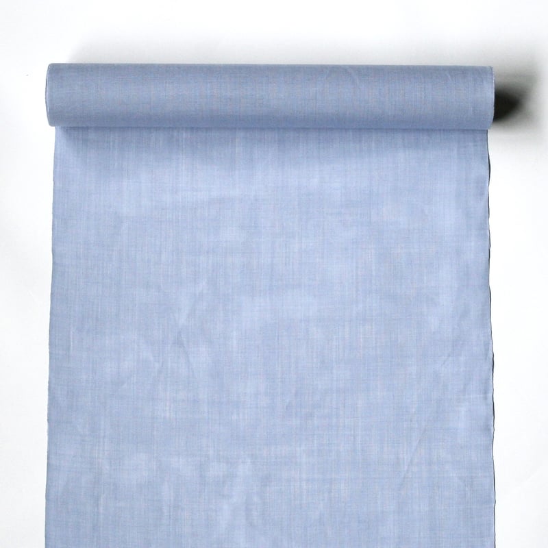 まつり対象商品 ］能登上布 着物反物 / 色無地 淡灰青 | 能登上布 公式