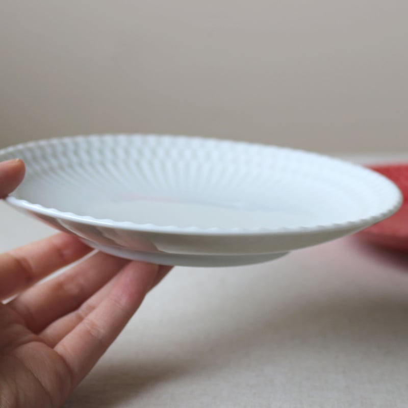 さざなみ 16皿 箱入り紅白セット【小田陶器100周年記念・限定 さざなみ 16皿 箱入り紅白セット【小田陶器100周年記念・限定