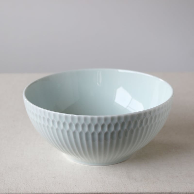 さざなみ 19鉢 青白 M47102 | 小田陶器オンラインストア