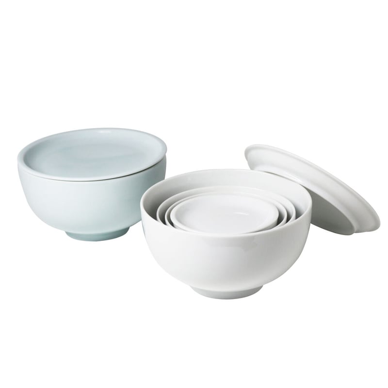 確認(❁´꒳`❁白丸皿(小)♡オーダー受け付け わんなり ひと揃え 裏印あり ＊白・全種6点セット M40601 | 小田陶器