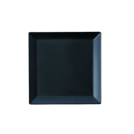 square 22正角皿 黒　P00902