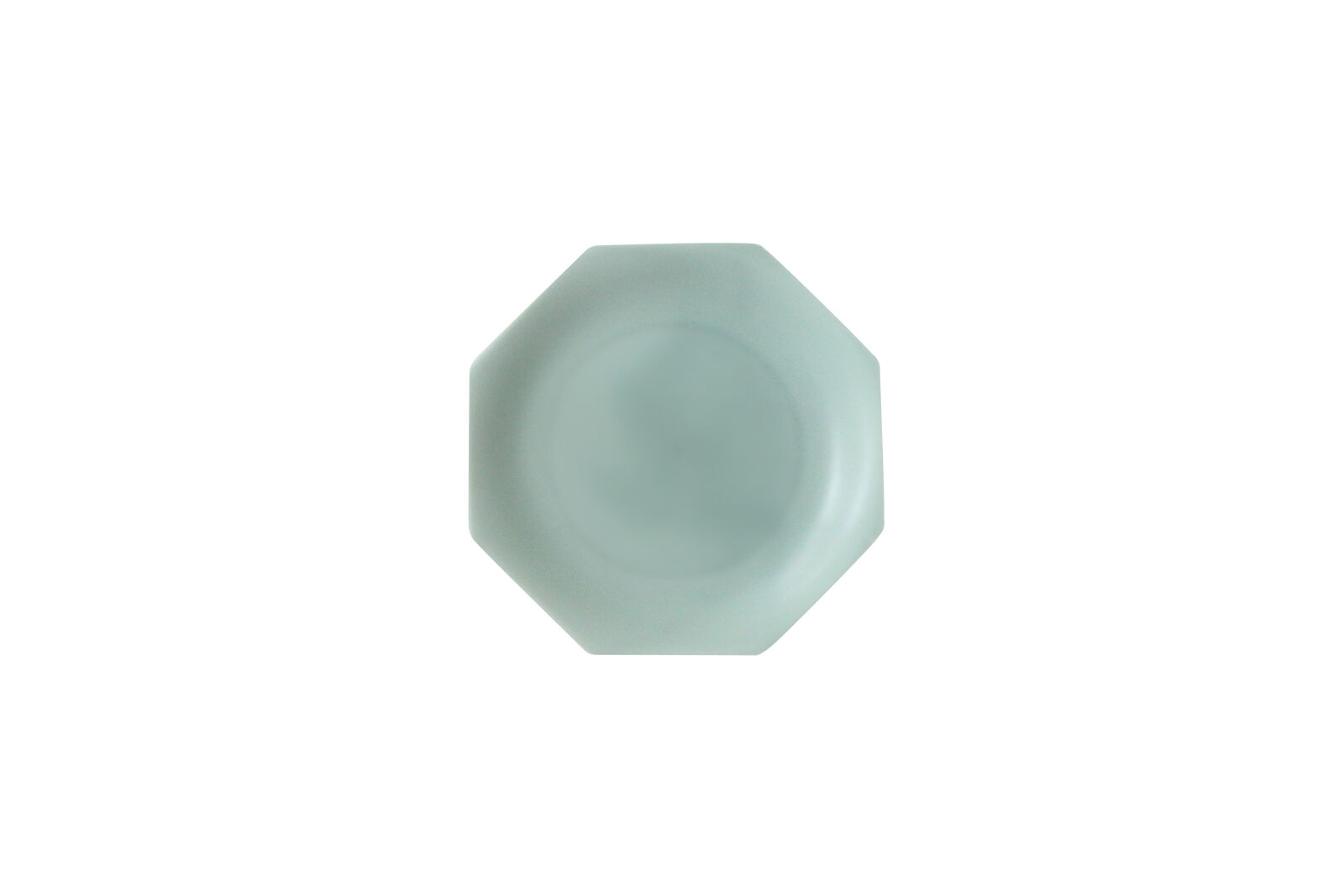豆青釉皿2点　直径約14㎝　東Y8-0825③タニトコ meimei-ware 16.5取皿 八角（青磁マット） M44204 | 小田陶器