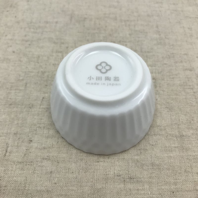 さざなみ 6お猪口 白 P48101 | 小田陶器オンラインストア