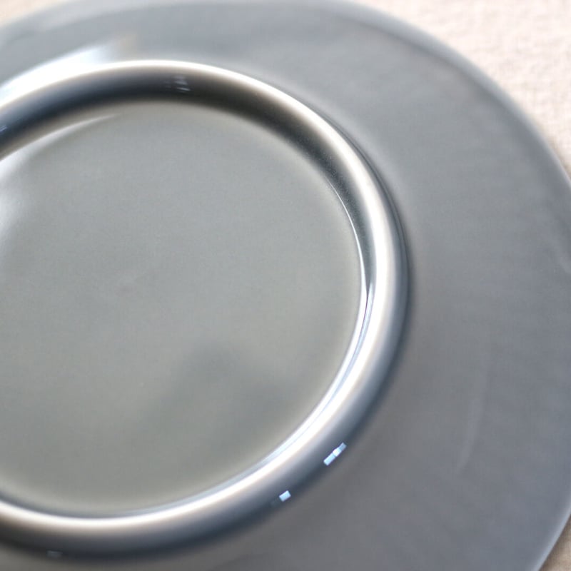 さざなみ 20皿 ライトグレー（限定色）M43708 | 小田陶器オンラインストア