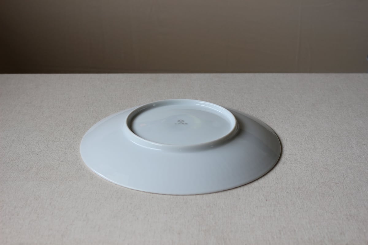 さざなみ 24皿 白 M43801 | 小田陶器オンラインストア